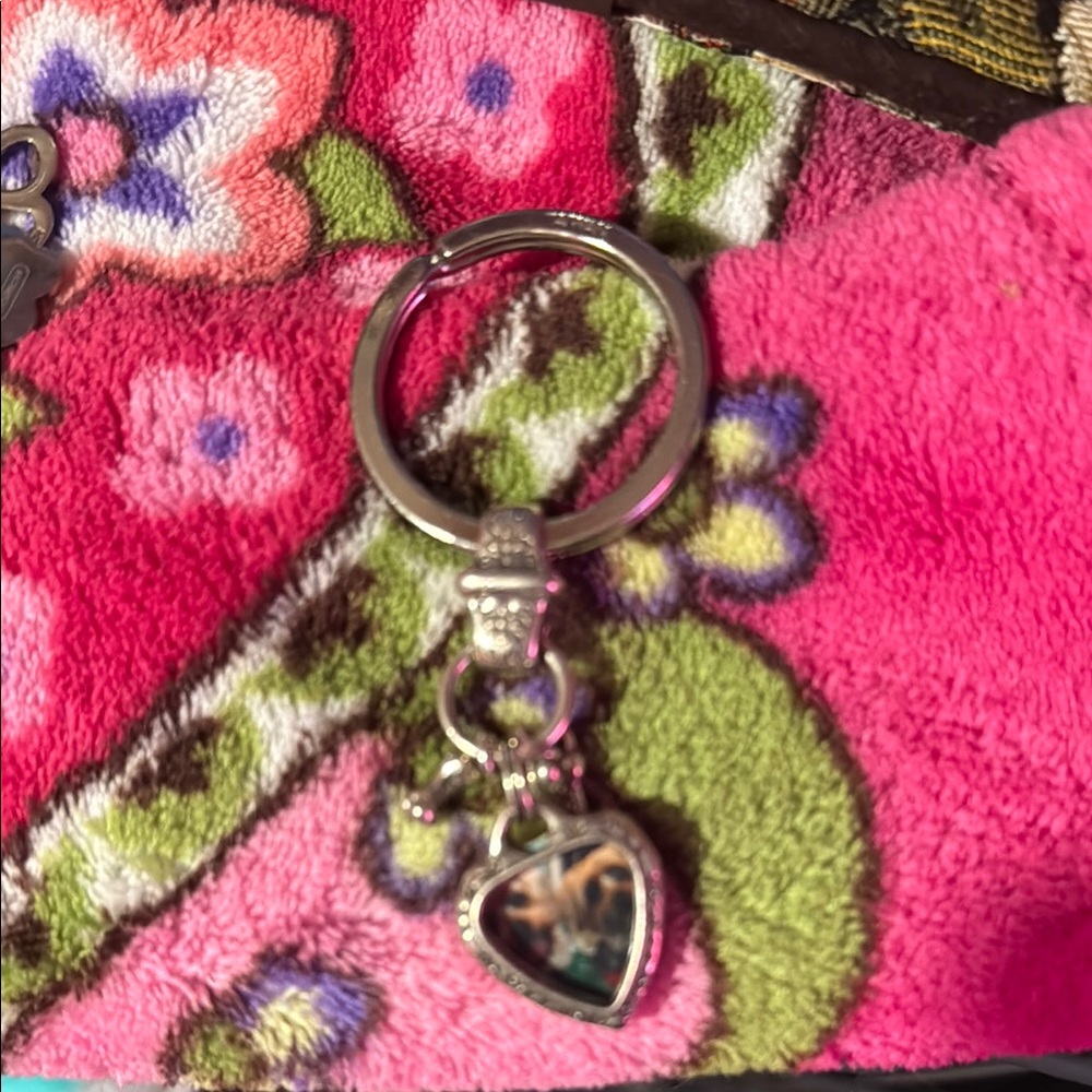 Brighton I love my dog keychain
